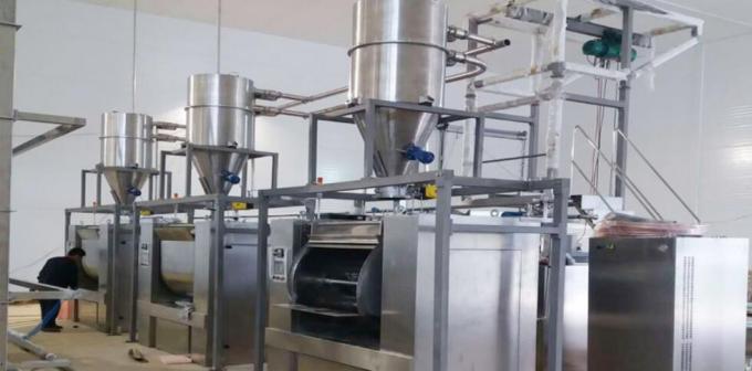 Breadcrumbs Production Line Stainless Steel Dough Mixer Machine 0