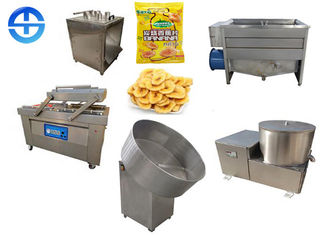 200KG/H Potato Chips Production Line Semi Automatic Plantain Chips Frying Machine