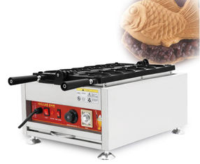 24kg Net Weight Food Industry Machines Small Taiyaki Fish Waffle Maker