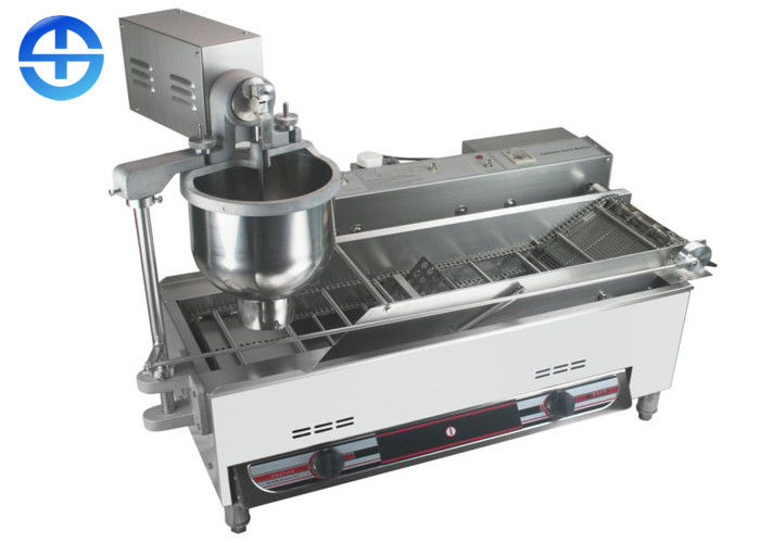 Good price Gas Automatic Donut Making Machine With 3 Molds, Commercial LPG Doughnut Maker online